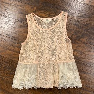Lacey top